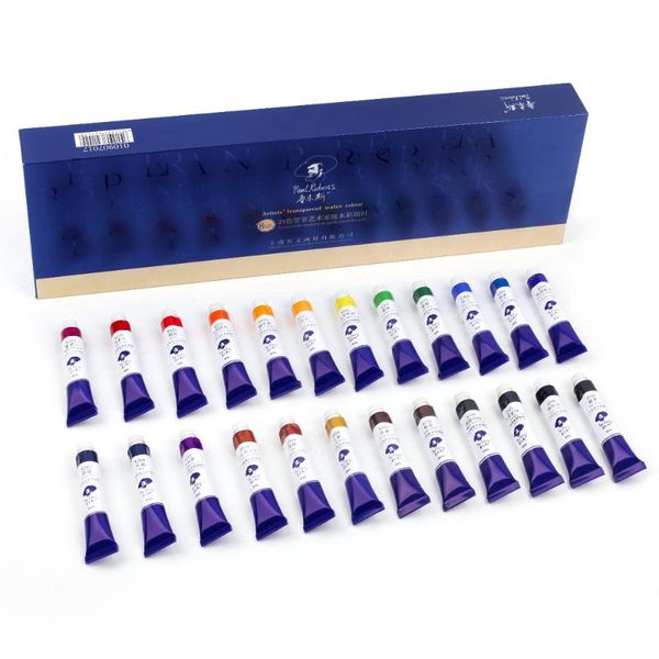 rubens artist grade watercolor paint set 24 colors x 8ml tubes - perfect for hobbyist & artist
rubens artist grade watercolor paint set 24 colors x 8ml tubes - perfect for hobbyist & artist