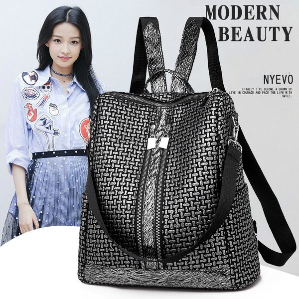 new fashion large capacity travel backpack casual soft leather bag women's trend pu leather backpack women
new fashion large capacity travel backpack casual soft leather bag women's trend pu leather backpack women
