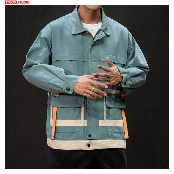 dropshipping 2019 autumn loose outdoor pocket coats overalls sunscreen jacket men japanese streetwear slim fit, Black;brown
dropshipping 2019 autumn loose outdoor pocket coats overalls sunscreen jacket men japanese streetwear slim fit, Black;brown