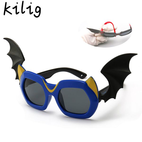 kilig kids cartoon sunglasses polarized little devil retro eyeglasses tr90 safety frame with wing glasses children shades uv400, White;black
kilig kids cartoon sunglasses polarized little devil retro eyeglasses tr90 safety frame with wing glasses children shades uv400, White;black