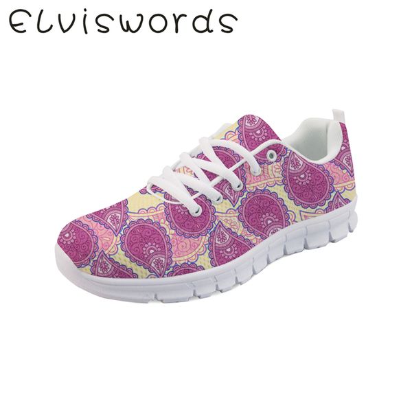 elviswords 2019 women sneakers 3d print paisley pattern shoes spring summer non-slip breathable flat shoes running shallow, Black
elviswords 2019 women sneakers 3d print paisley pattern shoes spring summer non-slip breathable flat shoes running shallow, Black