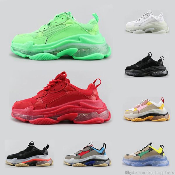 triple s clear sole fashion luxury sneakers designer shoes for men women platform black white red blue mens trainer sports shoe
triple s clear sole fashion luxury sneakers designer shoes for men women platform black white red blue mens trainer sports shoe