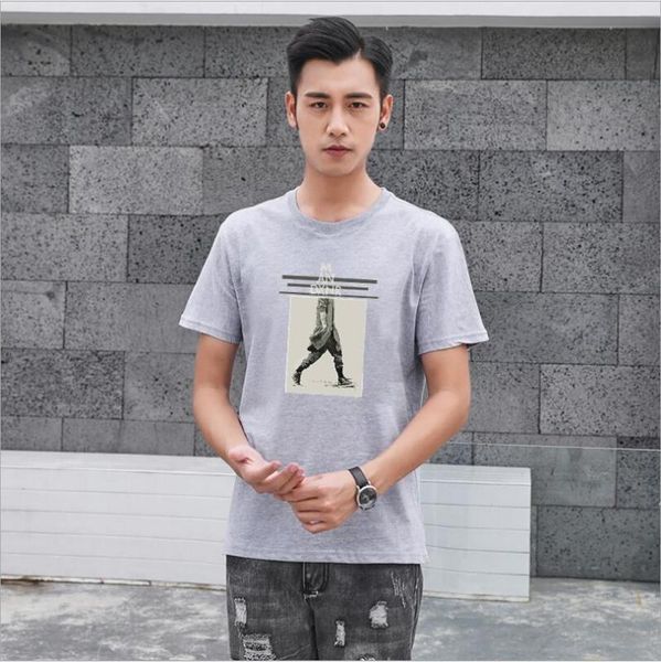2020 new summer brand men t-shirt casual short sleeve o-neck fashion printed cotton t shirt tees shirts, White;black
2020 new summer brand men t-shirt casual short sleeve o-neck fashion printed cotton t shirt tees shirts, White;black