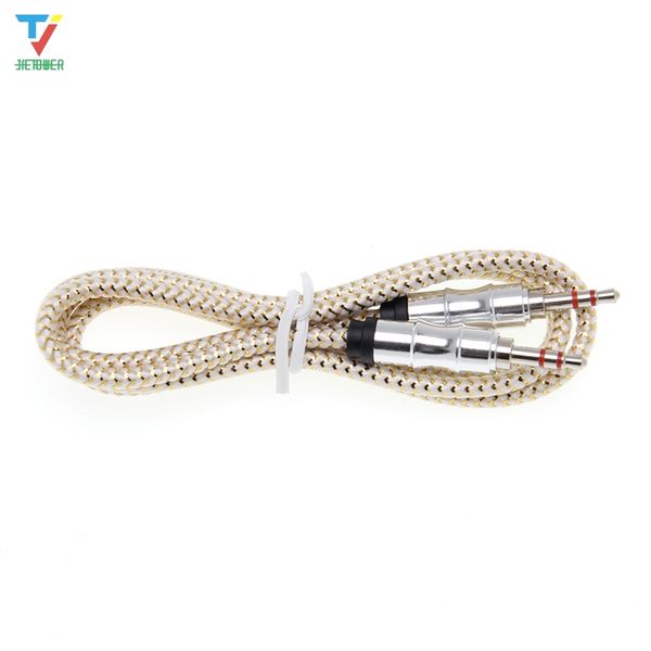 500pcs/lot 3.5 auxiliary cable audio cable nylon bamboo style male aux cord cable for mp3/speaker/car suppion wholesale
500pcs/lot 3.5 auxiliary cable audio cable nylon bamboo style male aux cord cable for mp3/speaker/car suppion wholesale