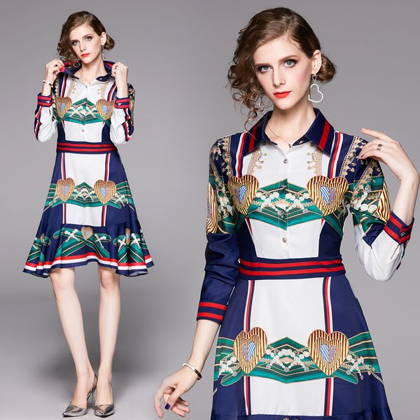luxury elegant runway shirt dress plus size women spring autumn winter floral print party prom ladies long sleeve ruffle dresses, Black;gray
luxury elegant runway shirt dress plus size women spring autumn winter floral print party prom ladies long sleeve ruffle dresses, Black;gray