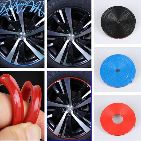 8m car wheel hub decorative strip auto rim/tire protection for focus 2 3 4 fusion fiesta 2 3 4 escape ecosport explor
8m car wheel hub decorative strip auto rim/tire protection for focus 2 3 4 fusion fiesta 2 3 4 escape ecosport explor
