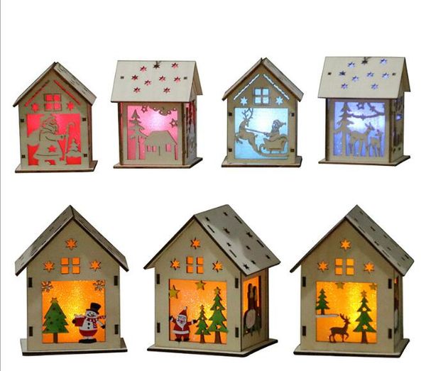 led light wood house christmas tree decorations for hanging ornaments holiday nice xmas gift
led light wood house christmas tree decorations for hanging ornaments holiday nice xmas gift