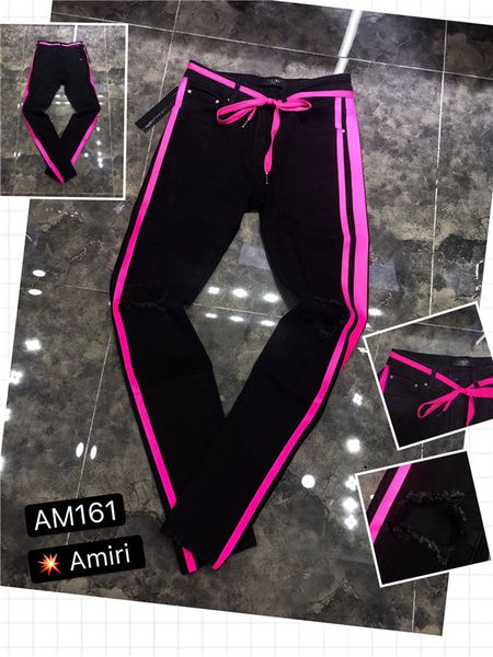 2020new unique mens ribbon panelled skinny black jeans fashion slim fit washed motocycle denim pants patches hip hop trousers h3, Blue
2020new unique mens ribbon panelled skinny black jeans fashion slim fit washed motocycle denim pants patches hip hop trousers h3, Blue