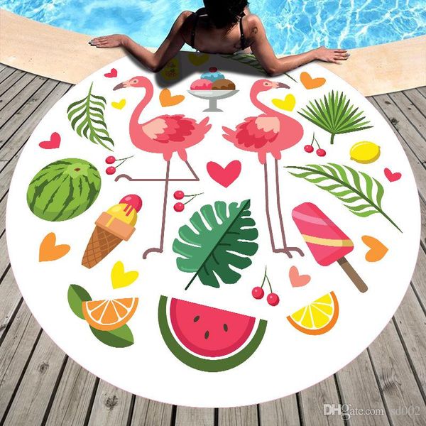 printing fashion silk scarf circular beach towel shawl fruits bath towel sunshade mattress covering multiple patterns holiday use 19yd a1
printing fashion silk scarf circular beach towel shawl fruits bath towel sunshade mattress covering multiple patterns holiday use 19yd a1