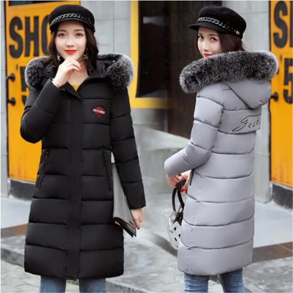 2018 fashion winter jacket women down jackets and coats fur hat female warm down parka windproof waterproof coat, Black
2018 fashion winter jacket women down jackets and coats fur hat female warm down parka windproof waterproof coat, Black