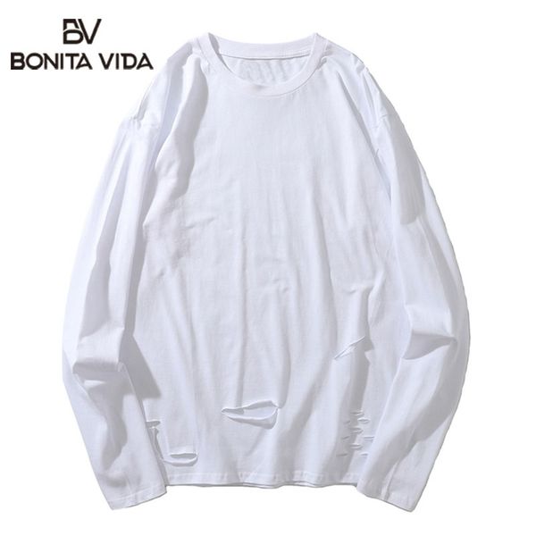 bonita vida hole cotton mens long sleeve t-shirts 2020 summer fashion hip hop harajuku style male tees shirts streetwear, White;black
bonita vida hole cotton mens long sleeve t-shirts 2020 summer fashion hip hop harajuku style male tees shirts streetwear, White;black