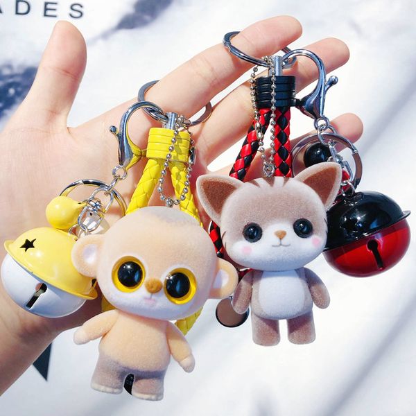 2019 cute doll keychain car pendant animal key chains keyring women bag girl charm porte clef trinkets, Silver
2019 cute doll keychain car pendant animal key chains keyring women bag girl charm porte clef trinkets, Silver