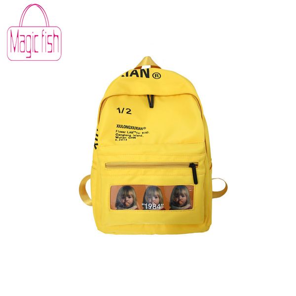 magic fish new waterproof nylon backpack women cute travel school backpack black multi pocket teenagers girls casual
magic fish new waterproof nylon backpack women cute travel school backpack black multi pocket teenagers girls casual