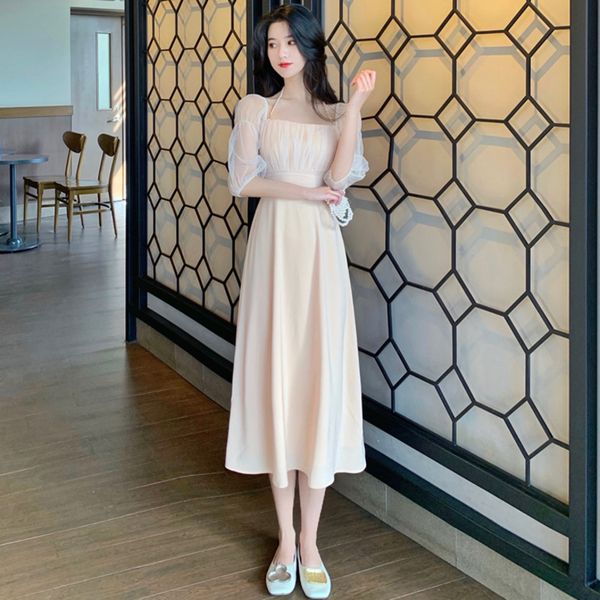 summer dress 2020 femme robe women clothes vintage white dress half sleeve vestidos ropa de mujer clothes sukienki letnie, White;black
summer dress 2020 femme robe women clothes vintage white dress half sleeve vestidos ropa de mujer clothes sukienki letnie, White;black