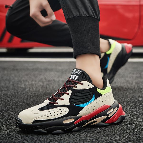 sold men's tide shoes student youth fashion breathable trend wild 2019 new summer lightweight wear-resistant anti-slip shoes, Black
sold men's tide shoes student youth fashion breathable trend wild 2019 new summer lightweight wear-resistant anti-slip shoes, Black