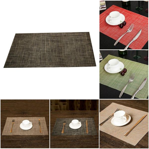 1pc placemats kitchen dinning table place mats non-slip dish bowl placement heat stain resistant table decorative mats
1pc placemats kitchen dinning table place mats non-slip dish bowl placement heat stain resistant table decorative mats