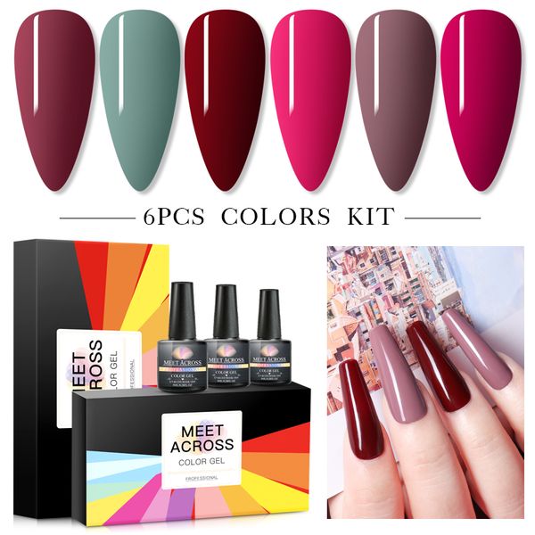 meet across nail gel polish kit red blue pink series uv led nail art varnishes 6pcs/set manicure lacquer with gift box gel
meet across nail gel polish kit red blue pink series uv led nail art varnishes 6pcs/set manicure lacquer with gift box gel