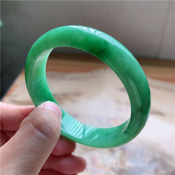 zheru jewelry natural myanmar jadeite 54-64mm green bracelet elegant princess jewelry gift, Golden;silver
zheru jewelry natural myanmar jadeite 54-64mm green bracelet elegant princess jewelry gift, Golden;silver