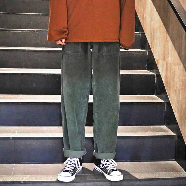 winter new corduroy pants men thick warm fashion retro straight casual loose trousers streetwear hip hop male clothes m-3xl, Black
winter new corduroy pants men thick warm fashion retro straight casual loose trousers streetwear hip hop male clothes m-3xl, Black