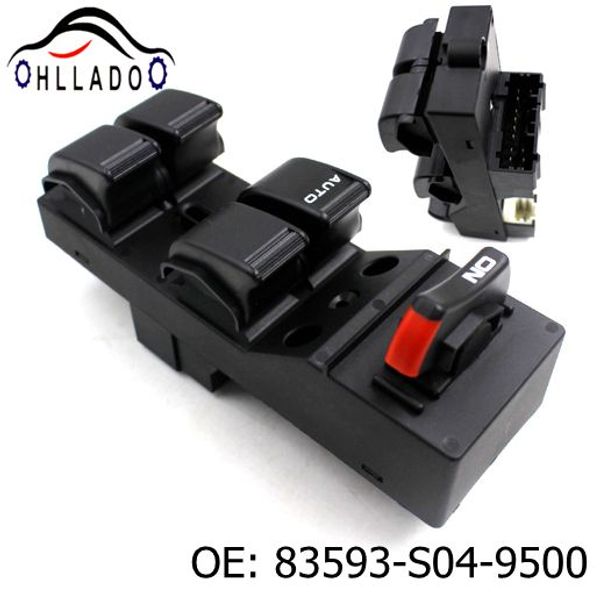 hllado electric power window switch 83593-s04-9500 83593s049500 for h onda ci vic cx ex hx lx si 4 door 1996-2000
hllado electric power window switch 83593-s04-9500 83593s049500 for h onda ci vic cx ex hx lx si 4 door 1996-2000