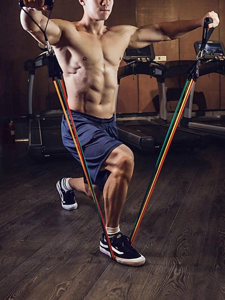 resistance bands maxairms 11pcs pull rope fitness exercises set training yoga band gym equipment
resistance bands maxairms 11pcs pull rope fitness exercises set training yoga band gym equipment