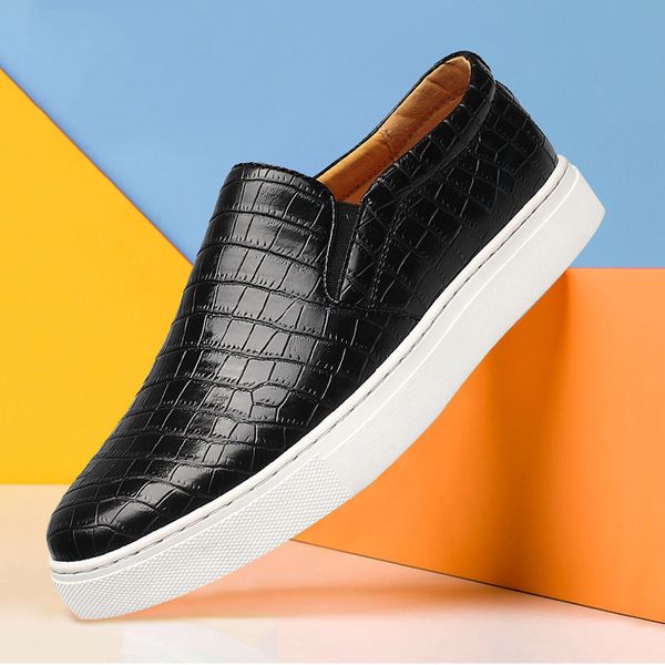fashion mens sneakers loafers gold sliver nightclubs shoes men's leather flat slip on sneakers shoes -40
fashion mens sneakers loafers gold sliver nightclubs shoes men's leather flat slip on sneakers shoes -40