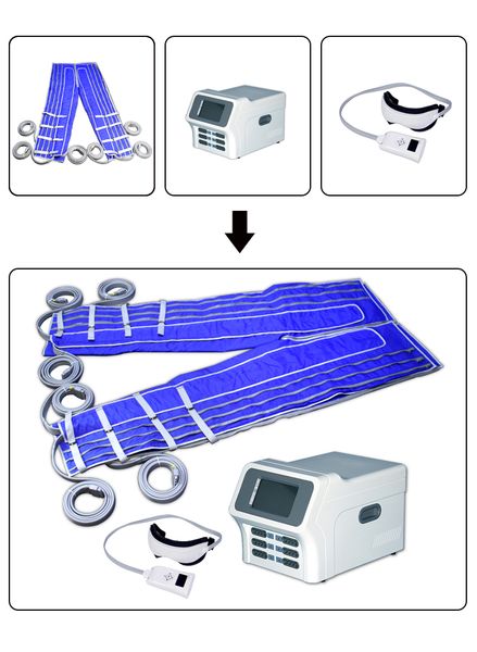 2019 new pressotherapy slimming infrared sauna ems electric muscle stimulation lymph drainage body machine pressotherapy massage equipment