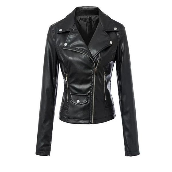women's black pu leather jacket coat spring and autumn european and american fashion leisure eelf-cultivation pu leather short
women's black pu leather jacket coat spring and autumn european and american fashion leisure eelf-cultivation pu leather short