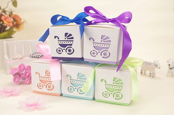 50pcs baby carriage wedding gift candy box with ribbon baby shower birthday christmas gift packaging paper box party supplies
50pcs baby carriage wedding gift candy box with ribbon baby shower birthday christmas gift packaging paper box party supplies
