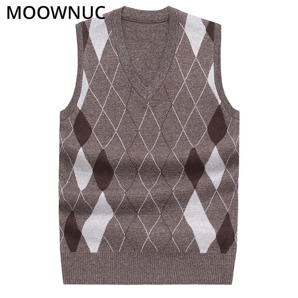 sweater sleeveless male cardigan vest fit v-neck fashion business casual homme men classic style keep warm moownuc mwc rhombus, Black;white
sweater sleeveless male cardigan vest fit v-neck fashion business casual homme men classic style keep warm moownuc mwc rhombus, Black;white
