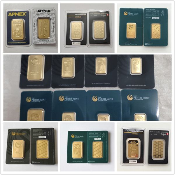1 oz perth mint argor rcm hereaus gold bars 24k plated 1ounce bullion birthday holiday gifts home decorations crafts
1 oz perth mint argor rcm hereaus gold bars 24k plated 1ounce bullion birthday holiday gifts home decorations crafts