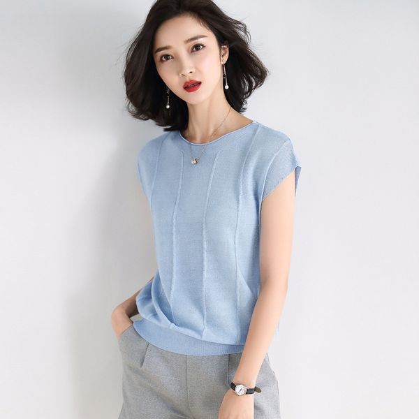 women's sweaters women elegant sweater with o-neckc short sleeve solid color lady pullovers, White;black
women's sweaters women elegant sweater with o-neckc short sleeve solid color lady pullovers, White;black