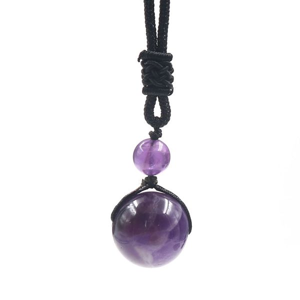 wholesale 10 pcs handmade weave round beads amethyst stone pendant rope chain necklace ethnic style jewelr, Silver
wholesale 10 pcs handmade weave round beads amethyst stone pendant rope chain necklace ethnic style jewelr, Silver