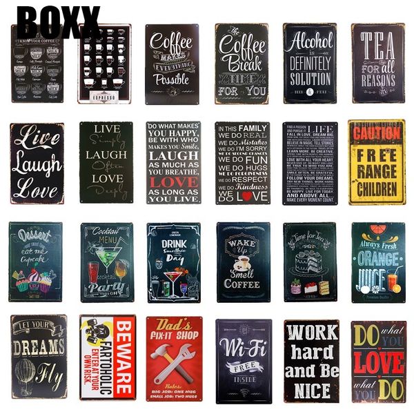 vintage metal tin signs coffee menu tea wi- fi bar beer art posters home decor restaurant coffee cafe wall plaques
vintage metal tin signs coffee menu tea wi- fi bar beer art posters home decor restaurant coffee cafe wall plaques