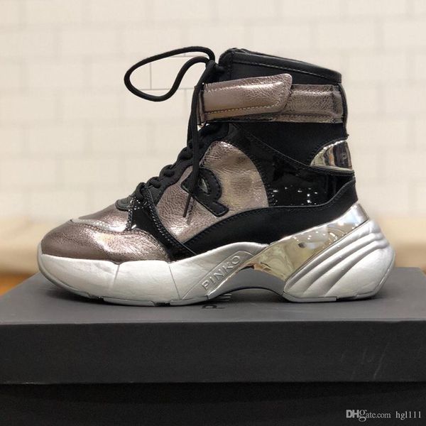 new net red high help female vibrating tide shoes casual fashion wild stitching casual sports shoes velcro leather trend combat training
new net red high help female vibrating tide shoes casual fashion wild stitching casual sports shoes velcro leather trend combat training