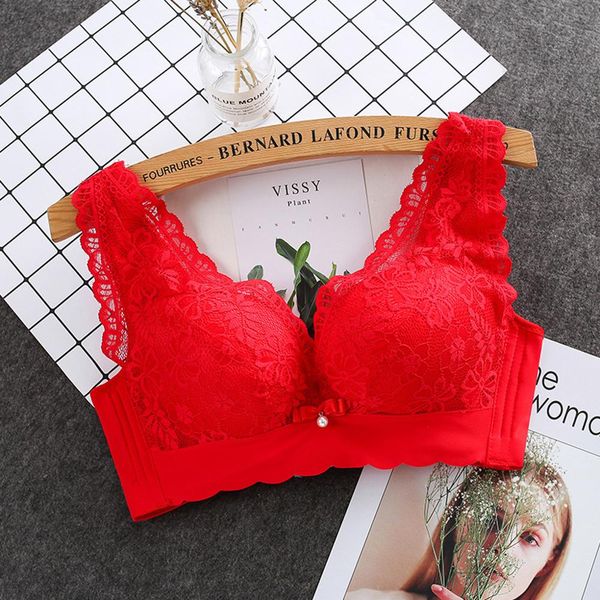 woman lace embroidered bra underwear comfortable bras type bra lace embroidered steel-underwear #0713, Red;black
woman lace embroidered bra underwear comfortable bras type bra lace embroidered steel-underwear #0713, Red;black