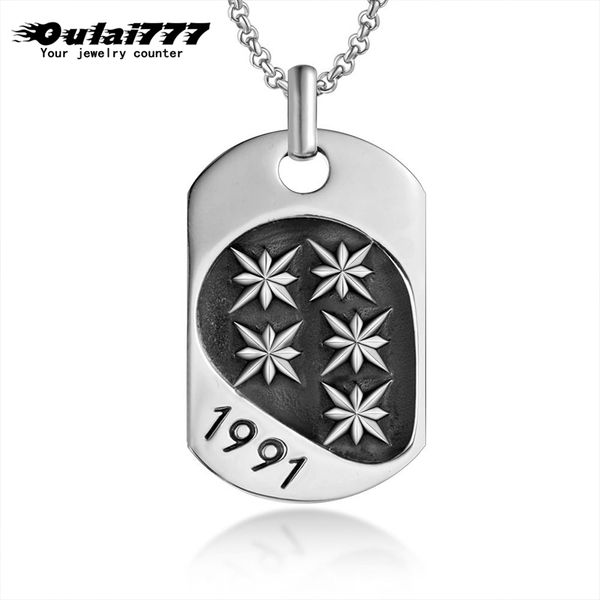 oulai777men necklaces pendants wholesale stainless steel necklace chain hip hop personalized on the neck simple male accessories, Silver
oulai777men necklaces pendants wholesale stainless steel necklace chain hip hop personalized on the neck simple male accessories, Silver