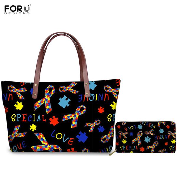 forudesigns autism awareness pattern tote shoulder bags women 2pcs/set handbags set fashion christmas gift for ladies mom totes
forudesigns autism awareness pattern tote shoulder bags women 2pcs/set handbags set fashion christmas gift for ladies mom totes