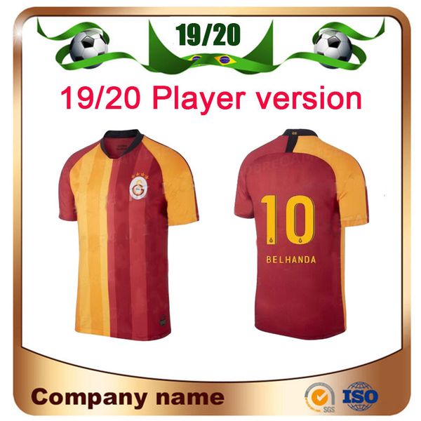 19/20 Galatasaray Player version Soccer Jerseys 2019 home GOMIS CIGERCI BELHANDA FERNANDO FEGHOULI SNEIJDE Oztekin Shirt Football Uniform
19/20 Galatasaray Player version Soccer Jerseys 2019 home GOMIS CIGERCI BELHANDA FERNANDO FEGHOULI SNEIJDE Oztekin Shirt Football Uniform