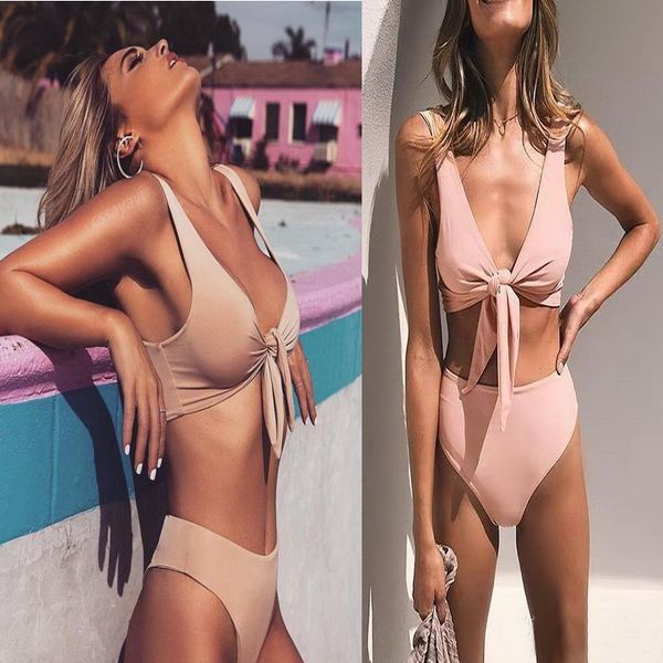 sport bikini sets swimsuit pink bow tie split solid high waist split dropping accepted yakuda sport one piece durable tight women's 
sport bikini sets swimsuit pink bow tie split solid high waist split dropping accepted yakuda sport one piece durable tight women's