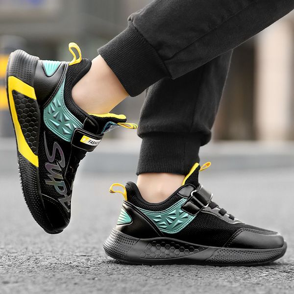 kids shoes breathable children's sneakers flying woven mesh boys sneakers soft non-slip running shoes travel boy casual shoe 40, Black
kids shoes breathable children's sneakers flying woven mesh boys sneakers soft non-slip running shoes travel boy casual shoe 40, Black