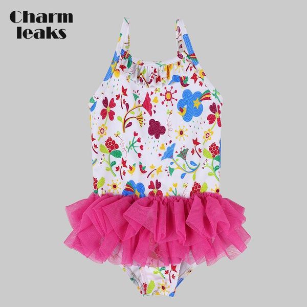 charmleaks baby girls' one piece swimsuits flower striped print swimwear ruffle kids cute bikini adjustable strap beach wear
charmleaks baby girls' one piece swimsuits flower striped print swimwear ruffle kids cute bikini adjustable strap beach wear
