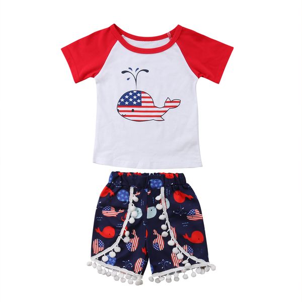 focusnorm summer casual baby girls boy girl print short sleeve tshirt + shorts outfit clothes set, White
focusnorm summer casual baby girls boy girl print short sleeve tshirt + shorts outfit clothes set, White
