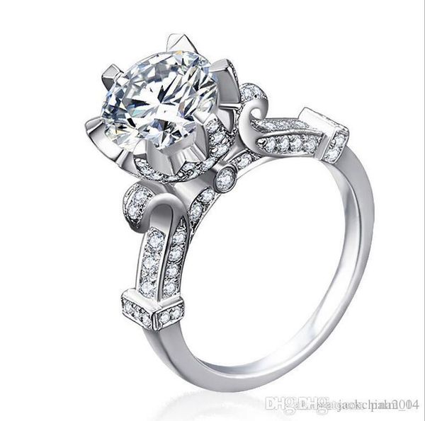 size5-11 new arrival fashion jewelry 925 sterling silver round cut white z cz diamond wedding engagement women crown ring for lover gift
size5-11 new arrival fashion jewelry 925 sterling silver round cut white z cz diamond wedding engagement women crown ring for lover gift