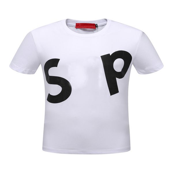 2019 new designer brand t shirt summer latter print tee shirt solid color fashion style plus size m-3xl, White;black
2019 new designer brand t shirt summer latter print tee shirt solid color fashion style plus size m-3xl, White;black