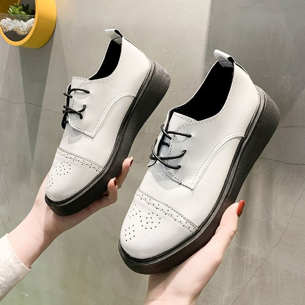 all-match casual woman shoe round toe nurse shoes oxfords women's female footwear autumn platform nursing leather dress, Black
all-match casual woman shoe round toe nurse shoes oxfords women's female footwear autumn platform nursing leather dress, Black