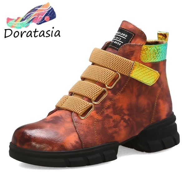 doratasia new girl fashion retro sneakers women platform booties winter colorful ankle boots women 2019 winter fur shoes woman, Black
doratasia new girl fashion retro sneakers women platform booties winter colorful ankle boots women 2019 winter fur shoes woman, Black