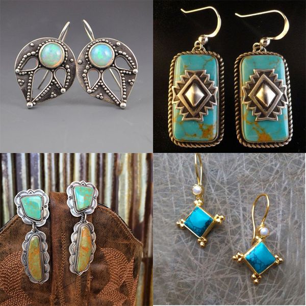 retro ethnic carving earrings green blue stone shield shaped geometric earring hollow leaf charm bohemia earrings z3c125, Silver
retro ethnic carving earrings green blue stone shield shaped geometric earring hollow leaf charm bohemia earrings z3c125, Silver