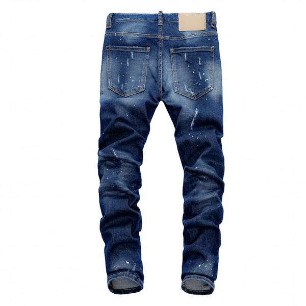 dsquared2 men dsquared2 разорван новые мужские дизайнерские 2019 мужские джинсы navy хлопка моды dsn13 плотно весной и осенью мужские брюки, Blue
dsquared2 men dsquared2 разорван новые мужские дизайнерские 2019 мужские джинсы navy хлопка моды dsn13 плотно весной и осенью мужские брюки, Blue