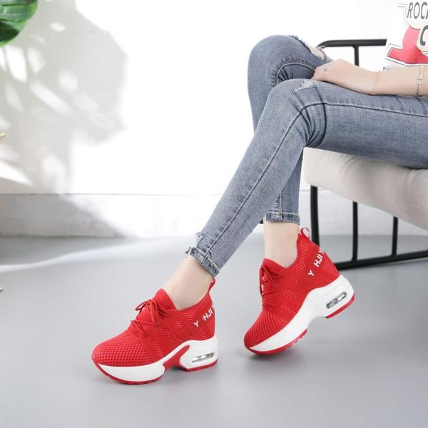 2019 new style elevator solid color casual shoes shoes 9cm high heel korean-style solid color macbook summer, Black
2019 new style elevator solid color casual shoes shoes 9cm high heel korean-style solid color macbook summer, Black